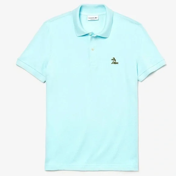 Lacoste Men's Regular Fit Palm Tree Croc Polo 🌴🐊 - Picture 2 of 8
